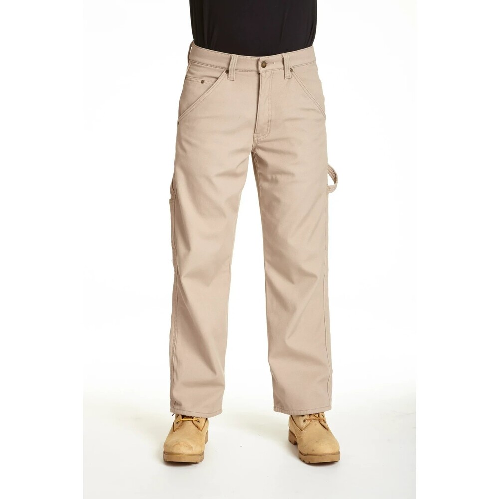 Stanley Fleece-Lined Canvas Carpenter Pants 42x30 (Altered Inseam)